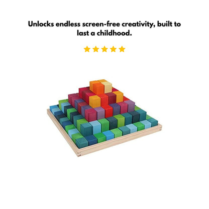 Rainbow Mini Piece Blocks Set