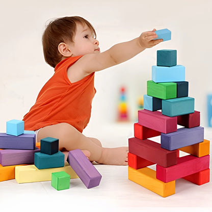 Rainbow Mini Piece Blocks Set