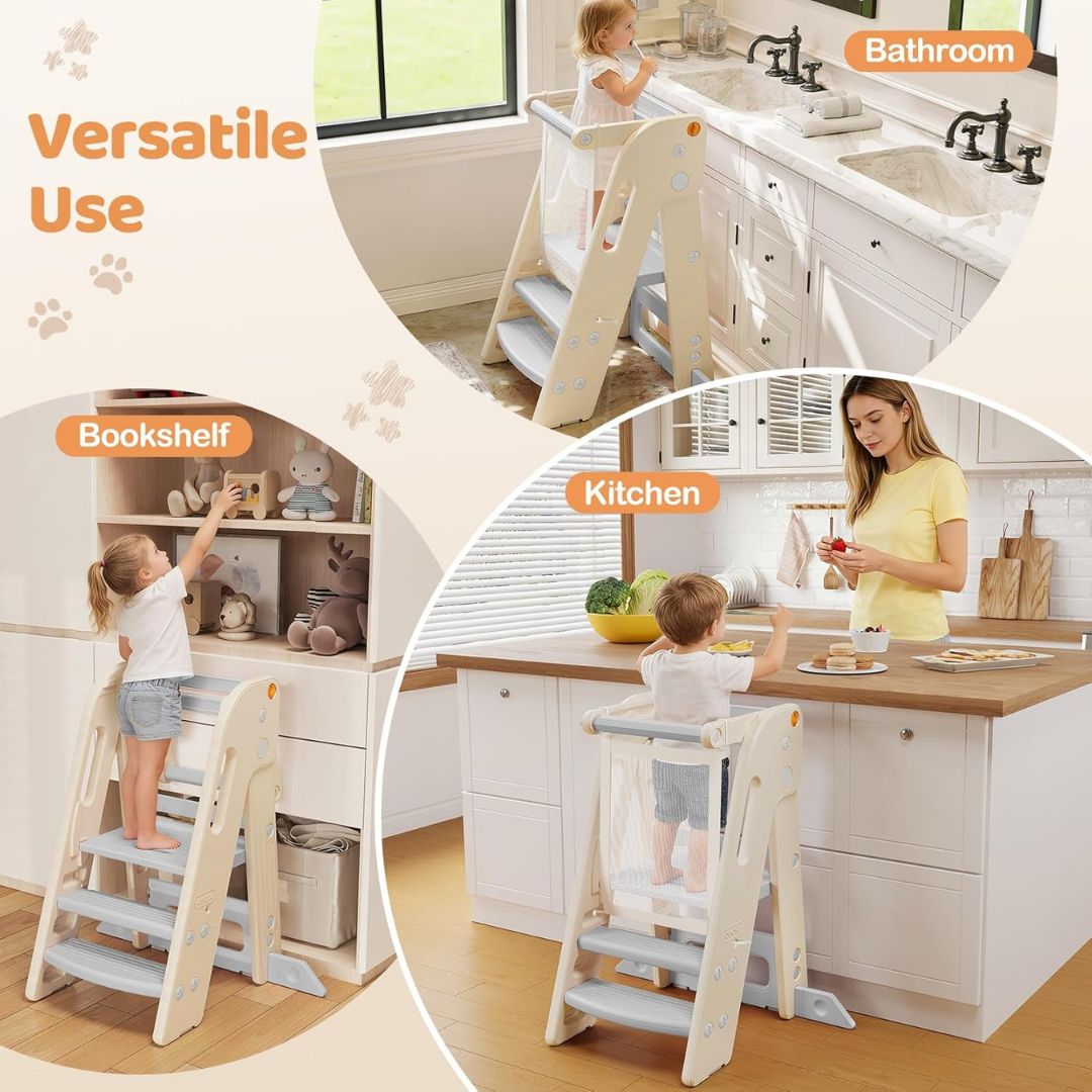 Safe Toddler Kitchen Tower