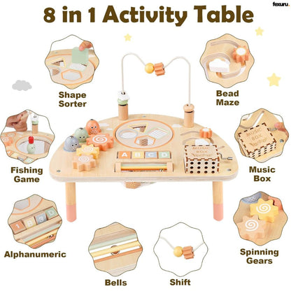 8 in 1 Montessori Activity Table