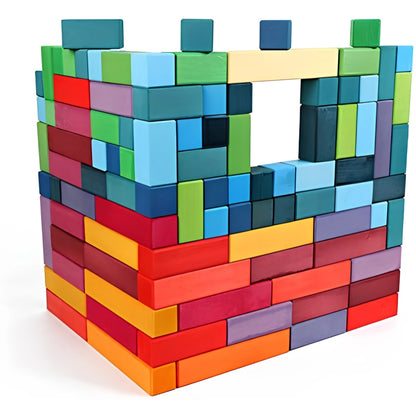 Rainbow Mini Piece Blocks Set