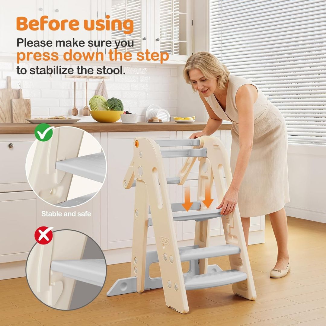 Safe Toddler Kitchen Tower