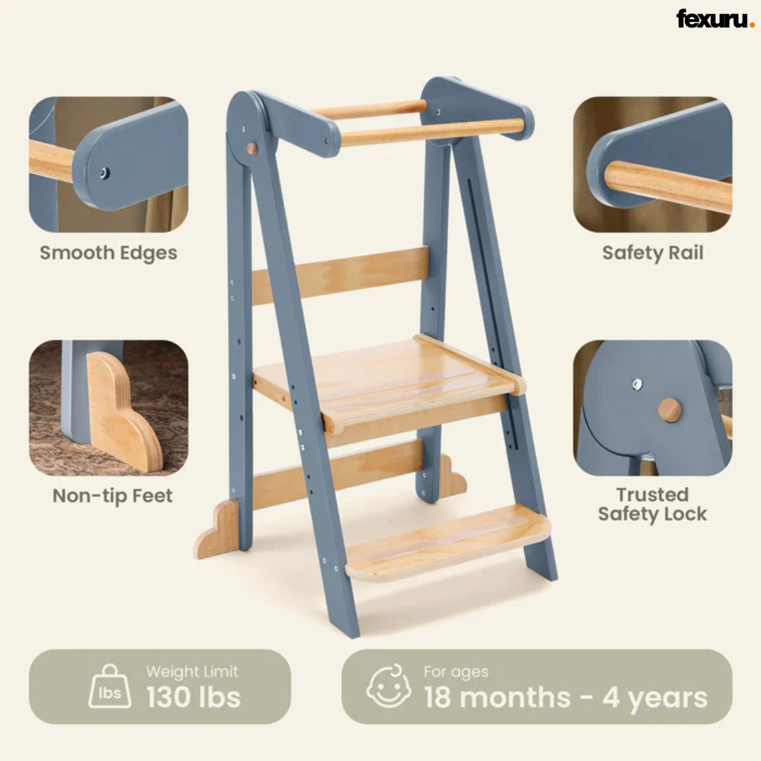 Foldable Toddler Tower