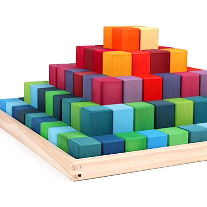 Rainbow Mini Piece Blocks Set