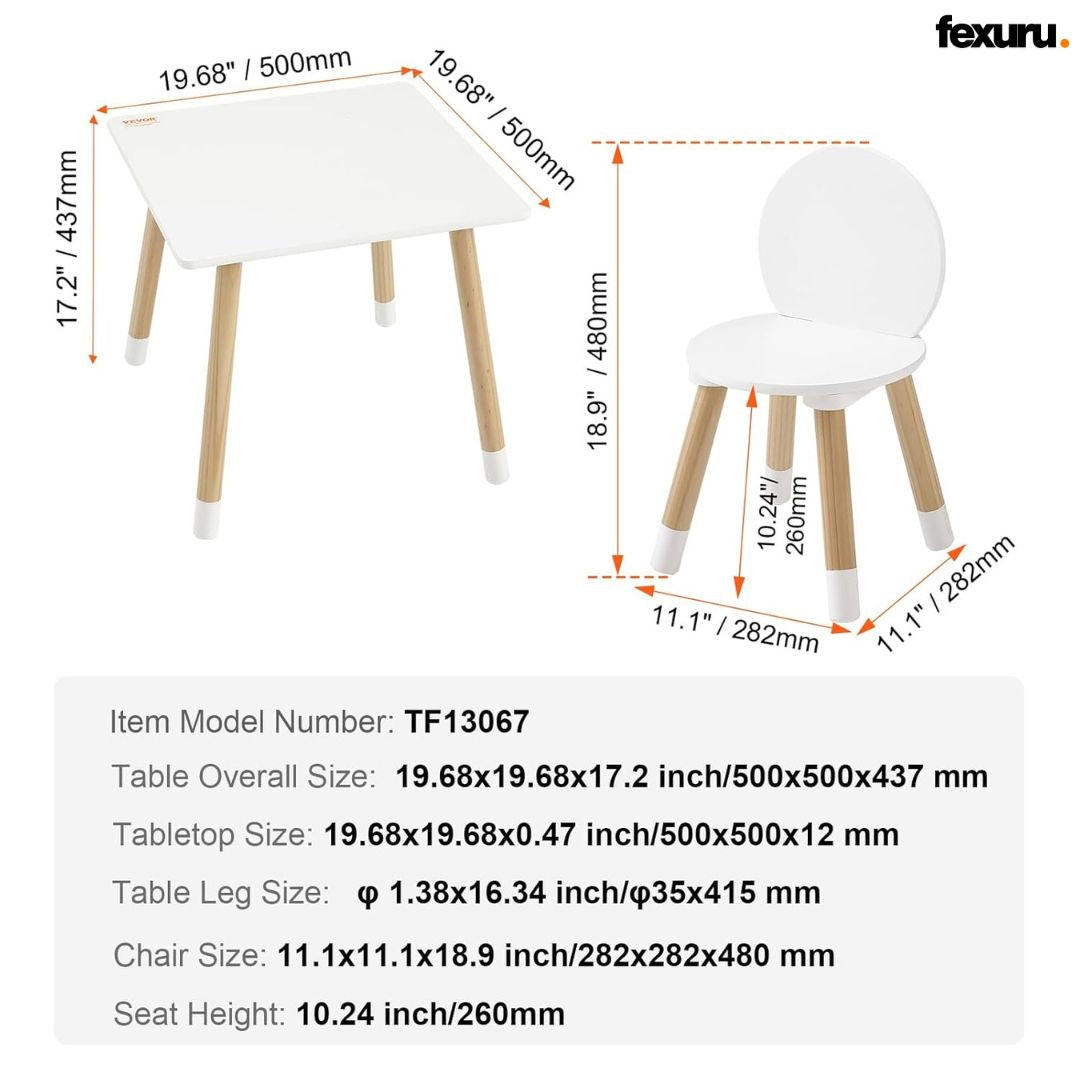 Toddler Mini Table Set