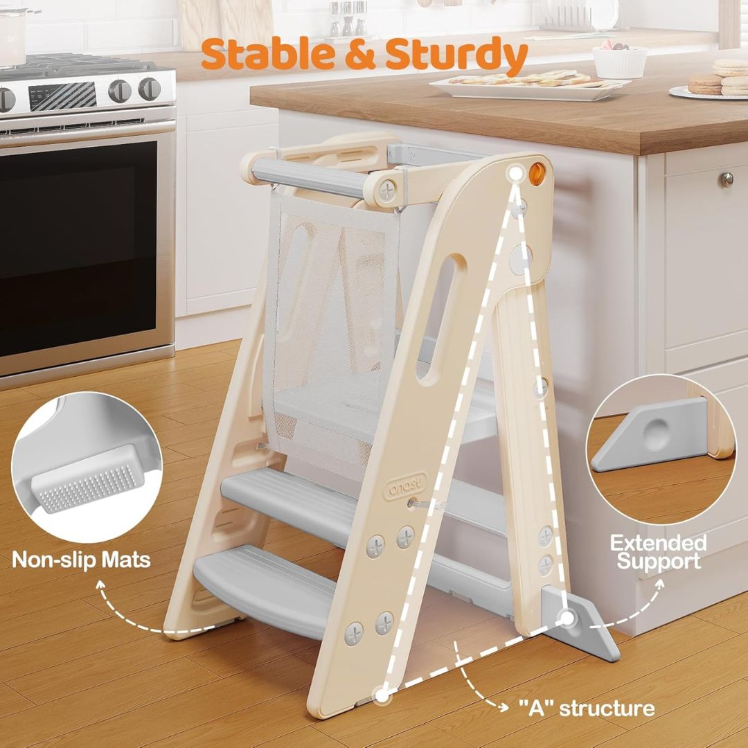 Safe Toddler Kitchen Tower